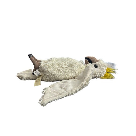 Rare Folkmanis Cockatoo Parrot Puppet White Yellow HTF - Picture 15 of 15